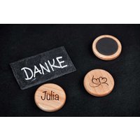 Holz-Magnet Mit Personalisierter Lasergravur von madewithlovebymadita
