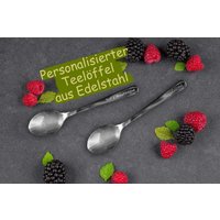 Personalisierter Teelöffel Mit Indiviueller Gravur von madewithlovebymadita