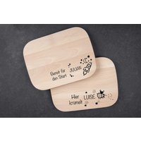 Personalisiertes Frühstücksbrett Als Perfektes Geschenk Für Kinder von madewithlovebymadita