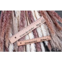 Personalisiertes Lineal Mit Deiner Wunschgravur - Perfekt Zur Einschulung von madewithlovebymadita
