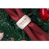 Serviettenringe Mit Personalisierter Gravur von madewithlovebymadita