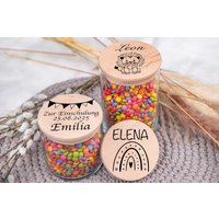 Vorratsglas Personalisiert Mit Gravur, Einschulung Geschenk Mädchen, Schulanfang Junge, Schulkind 2025 Vorratsglas Personalisiert Mit Gravur, Einschulung Geschenk Mädchen, Schulanfang Junge, Schulkind 2025 von madewithlovebymadita