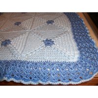 Gehäkelte Baby-Decke Mit Passendem Hut Perfektes Babyparty-Geschenk Für Take Me Home Gehäkelte Baby-Decke Mit Passendem Hut Perfektes Babyparty-Geschenk Für Take Me Home von madewithlovebysuzieq