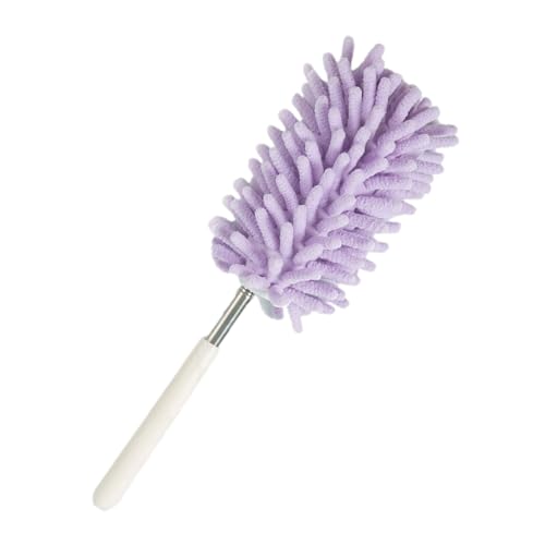 Mikrofaser-Staubwedel, ausziehbare Staubwedel mit langer Verlängerungsstange, waschbarer Staubwedel mit faltbarem Kopf, Teleskop-Spinnennetz-Staubwedel für Deckenventilator, Raum, Möbel von madri