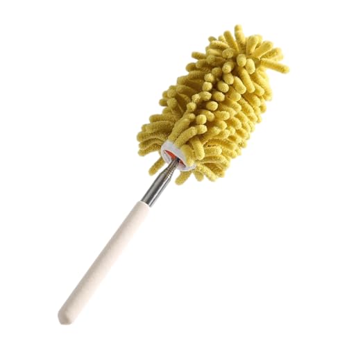 Mikrofaser-Staubwedel, ausziehbare Staubwedel mit langer Verlängerungsstange, waschbarer Staubwedel mit faltbarem Kopf, Teleskop-Spinnennetz-Staubwedel für Deckenventilator, Raum, Möbel von madri