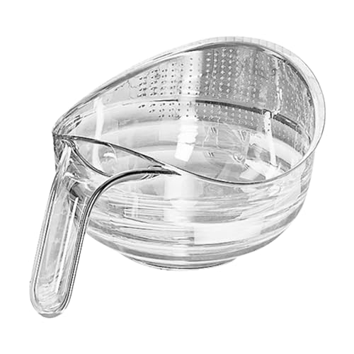 Multifunktionaler Abflusskorb, Ablaufschale mit Ausgießer, Trichter für Abflusskorb, Abtropfkorb, Obstsieb, multifunktionales Küchenspülensieb, Siebschüssel von madri