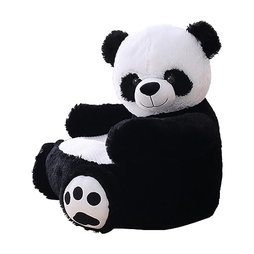 Sofa mit Armlehnen, Panda, Stützsitz für Plüschtiere, Sessel aus Plüsch für Kinder, Sessel aus Plüsch, Sofa für Kinder, weich, Unterstützung für Tiere von madri