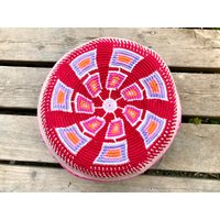 Leder Häkel Yoga Kissen Meditationskissen Sitzkissen Cushion Pouf Handarbeit Tapestry Crochet Gehäkelt Häkeln Genuine Leather Crocheted Leder Häkel Yoga Kissen Meditationskissen Sitzkissen Cushion Pouf Handarbeit Tapestry Crochet Gehäkelt Häkeln Genuine Leather Crocheted von maedeldeluxe