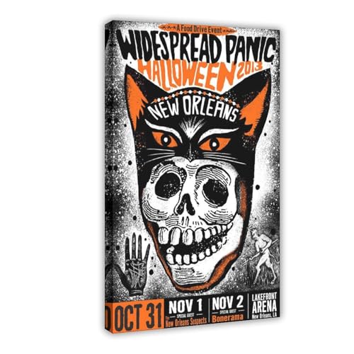 maehbya Weitverbreitetes Panik-Halloween-Poster, Leinwandposter, Wandkunst, Dekordruck, Bild, Gemälde für Wohnzimmer, Schlafzimmer, Dekoration, 30 x 45 cm maehbya Weitverbreitetes Panik-Halloween-Poster, Leinwandposter, Wandkunst, Dekordruck, Bild, Gemälde für Wohnzimmer, Schlafzimmer, Dekoration, 30 x 45 cm von maehbya