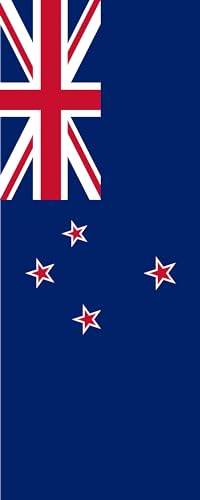 magFlags Ausleger-Flagge: Neuseeland | Hochformat Fahne | 3.5m² | 300x120cm » Fahne 100% Made in Germany von magFlags