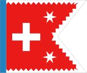 magFlags Flagge: Large Alex K Kozaks Flags 1651-09 | Querformat Fahne | 1.35m² | 110x130cm » Fahne 100% Made in Germany von magFlags
