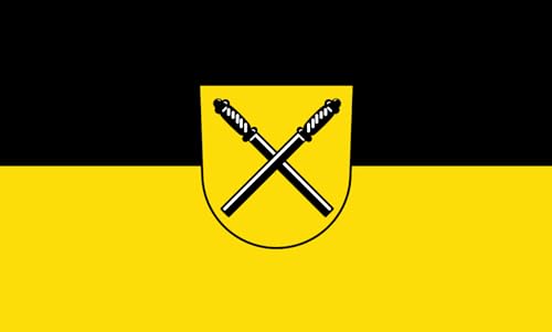 magFlags Flagge: Large Benningen am Neckar | Querformat Fahne | 1.35m² | 90x150cm » Fahne 100% Made in Germany von magFlags