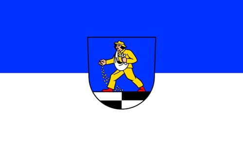 magFlags Flagge: Large Blaufelden | Querformat Fahne | 1.35m² | 90x150cm » Fahne 100% Made in Germany von magFlags
