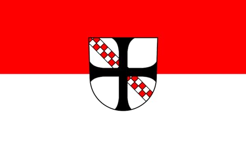 magFlags Flagge: Large Ebersbach-Musbach | Querformat Fahne | 1.35m² | 90x150cm » Fahne 100% Made in Germany von magFlags