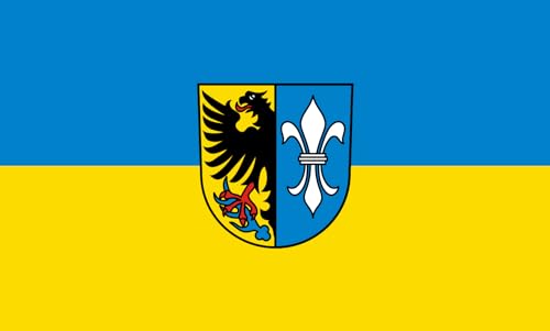 magFlags Flagge: Large Eigeltingen | Querformat Fahne | 1.35m² | 90x150cm » Fahne 100% Made in Germany von magFlags