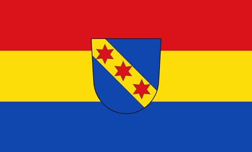 magFlags Flagge: Large Leipheim, St | Querformat Fahne | 1.35m² | 90x150cm » Fahne 100% Made in Germany von magFlags