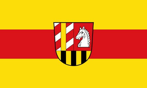 magFlags Flagge: Large Röfingen | Querformat Fahne | 1.35m² | 90x150cm » Fahne 100% Made in Germany von magFlags
