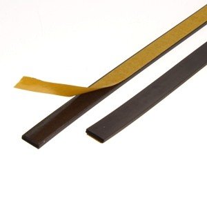 Magnetfolie 320,0 x 10,0 x 2,0 mm - einseitig selbstklebend von magnet-shop