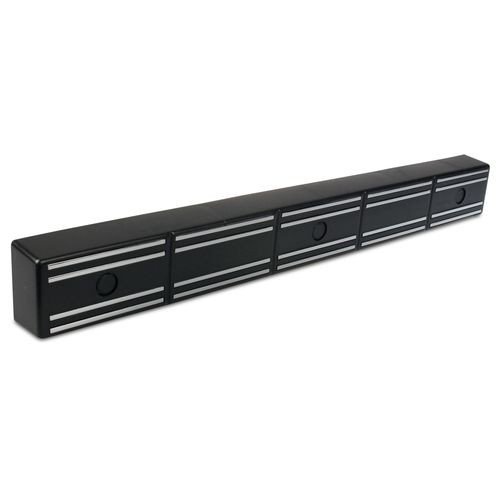 magnet-shop Messerleiste/Magnetleiste/Werkzeughalter Länge 360mm schwarz von magnet-shop