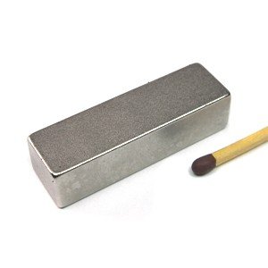 magnets4you - Quadermagnet aus Neodym | 40x12x10mm | Beschichtung: Nickel N35 |Haftkraft ca. 13,9 kg | Supermagnet für Werkstatt, Experimente oder zum Basteln von magnet-shop