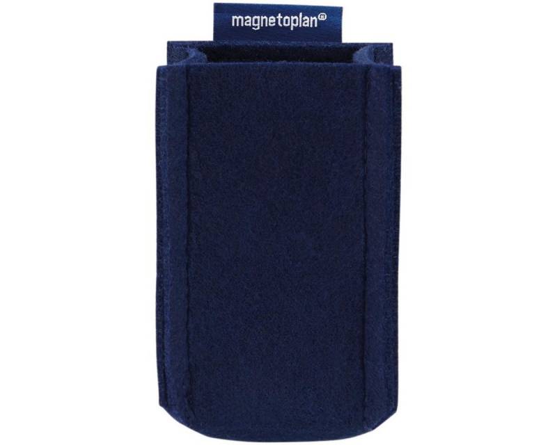 magnetoplan® Aufbewahrungsbox magnetoTray SMALL blau Filz 6,0 x 6,0 x 10,0 cm von magnetoplan®