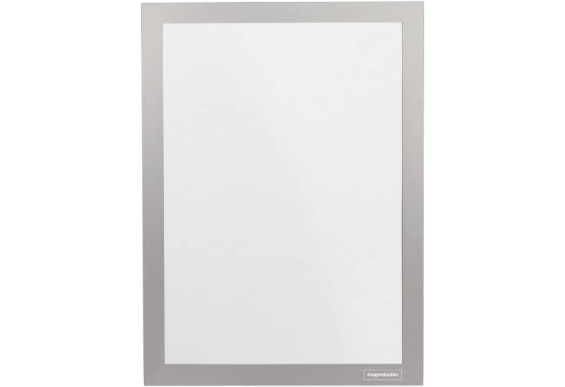 magnetoplan® Magnettafel Rahmen magnetofix A5 selbstklebend silber 2St. PA= 2 Stk von magnetoplan®