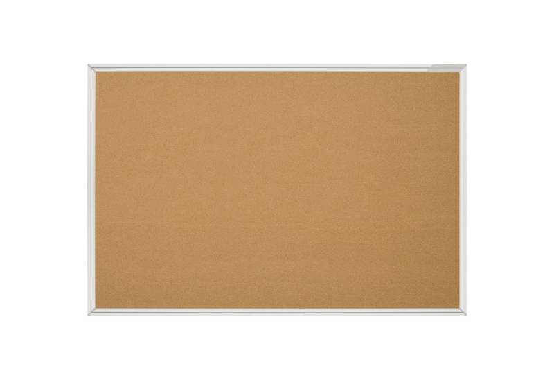 magnetoplan® Pinnwand Korkpinnwand SP 12179 150x100cm aluminium/braun von magnetoplan®