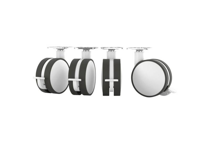 magnetoplan® Stuhl Ersatzrollen1146099 f. Infinity Wall 4 Stück. von magnetoplan®