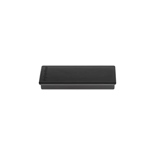 Holtz/Magnetoplan Magnetblock schwarz B.54xT.19xH.8mm 166512, 10 Stück von magnetoplan