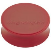 Magnetoplan - Magnet ® Ergo Large 34 x 12,5 mm (d. x h) 34mm 2kg Ferrit rot 10 St./Pack. von magnetoplan