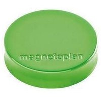 Magnetoplan - Magnet ® Ergo Medium 30 x 8 mm (d. x h) 30mm 0,7kg Kunststoff/Ferrit maigrün 10 St./Pack. von magnetoplan