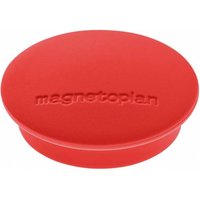 Magnet D34mm VE10 Haftkraft 1300 g rot - rot - Magnetoplan von magnetoplan