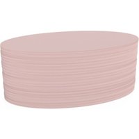 Magnetoplan Kommunikationskarte oval, 190 x 110 mm, 500 Stück, rosa, oval 192 x 111 mm, 500 BL von magnetoplan