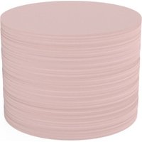 Magnetoplan Kommunikationskarte rund, Ø 100 mm, 500 Stück, rosa, D 100 mm, 500 BL von magnetoplan