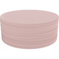 Magnetoplan Kommunikationskarte rund, Ø 190 mm, 500 Stück, rosa, D 190 mm, 500 BL von magnetoplan