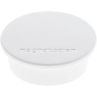 Magnetoplan Magnet Discofix Color (Ø x H) 40mm x 13mm rund Weiß 10 St. 1662000 von magnetoplan