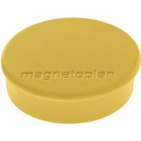 Magnetoplan Magnet Discofix Hobby, 10 Stück, gelb von magnetoplan