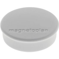 Magnetoplan Magnet Discofix Hobby, 10 Stück, grau von magnetoplan