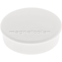 Magnetoplan Magnet Discofix Hobby, 10 Stück, weiß von magnetoplan