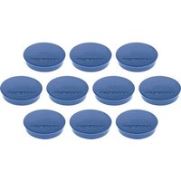 Magnetoplan Magnet Discofix Standard (Ø x H) 30mm x 8mm rund Dunkelblau 10 St. 1664214 von magnetoplan