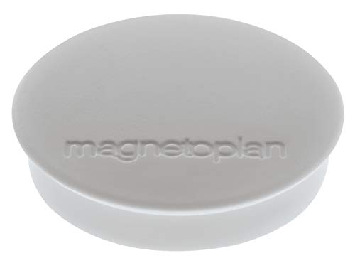 Magnetoplan Magnet Discofix Standard (Ø x H) 30mm x 8mm rund Grau 10 St. 1664201 von magnetoplan