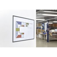 Magnetoplan magnetofix-Magnetrahmen, 5 Stück, A3, grau Magnetoplan magnetofix-Magnetrahmen, 5 Stück, A3, grau von magnetoplan