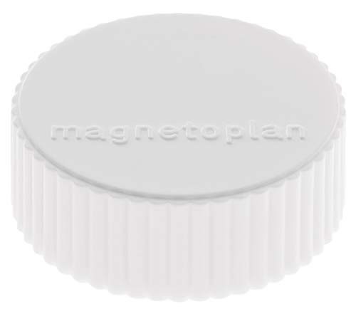 magnetoplan® Magnet Discofix magnum, Ø: 34 mm, Haftkraft: 2.000 g, rot (10 Stück), Sie erhalten 1 Packung á 10 Stück von magnetoplan