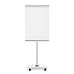 magnetoplan Flipchart Junior Plus Mobile 680 x 950 mm Magnetisch Mit 5 Rollen und Stiftablage Weiß von magnetoplan