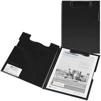 magnetoplan Klemmbrettmappe 1131612 DIN A4 schwarz Kunststoff von magnetoplan