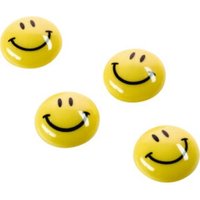 magnetoplan Magnet Smilies 16672 30mm gelb 6 St./Pack von magnetoplan