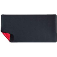 deflecto Schreibtischunterlage doppelseitig schwarz/rot Kunstleder 80,0 x 40,0 cm, 1 St. von deflecto