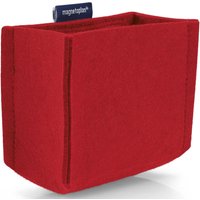 magnetoplan Stiftehalter 13,0 x 6,0 x 10,0 cm rot von magnetoplan