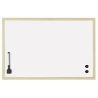 Magnetoplan - Whiteboard ® Maße der Oberfläche: 100 x 60 cm (b x h) Tafel magnethaftend nicht beidseitig beschreibbar inkl. Marker 2 Magnete Stahl von magnetoplan