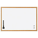 magnetoplan Whiteboard mit MDF Rahmen Magnetisch Wandmontierbar 60 x 40 cm von magnetoplan